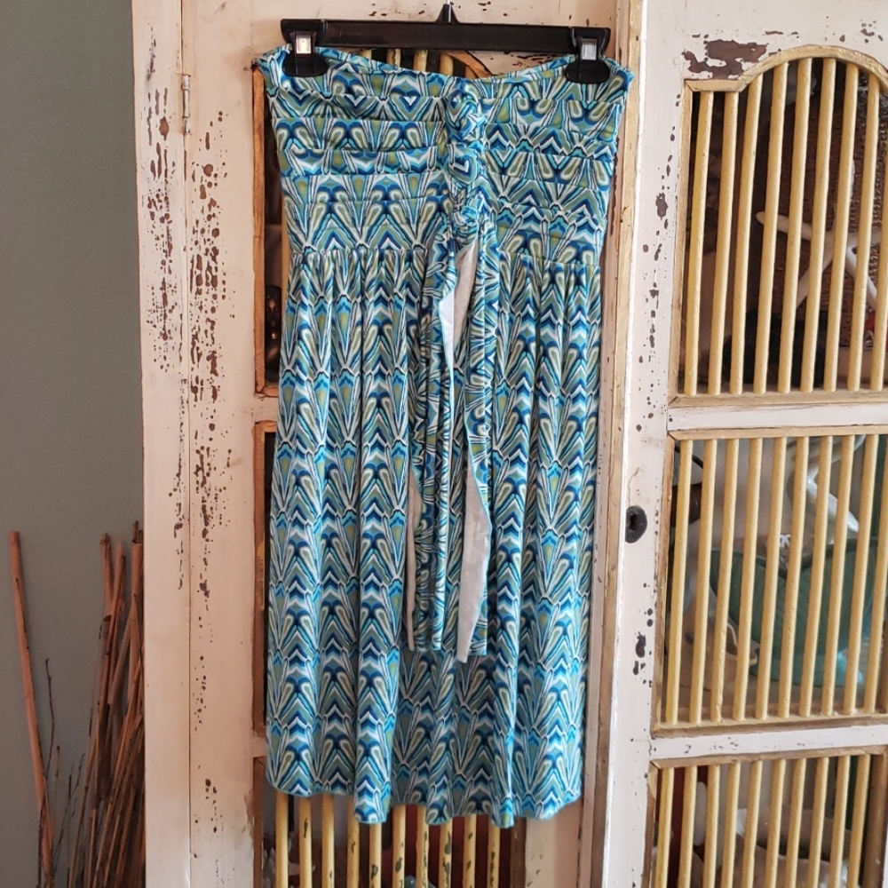 NWT strapless knotted dress by Zen-Knits M